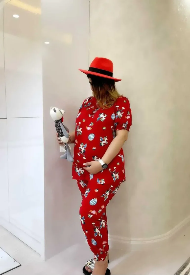 بلوز شلوار بارداری خانگی